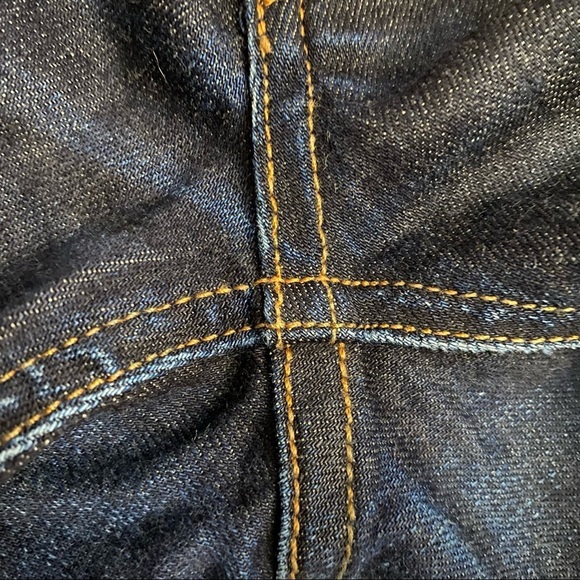 Rag & Bone Mid Rise Skinny Jean Harrow Dark Blue Wash 24 - Picture 14 of 16